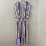 RAILS WOMEN'S DRESS blue white pink orange L