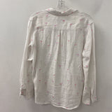 RAILS WOMEN'S BLOUSE/SHIRT white pink XS