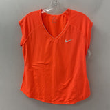 NIKE WOMEN'S ACTIVE TOP orange M