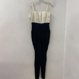 alice + olivia WOMEN'S JUMPSUIT black cream S