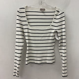 H&M WOMEN'S SWEATER white black M