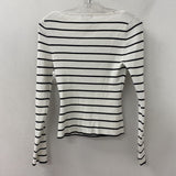 H&M WOMEN'S SWEATER white black M