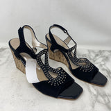 AQUATALIA WOMEN'S SANDALS black beige 9.5