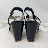 AQUATALIA WOMEN'S SANDALS black beige 9.5