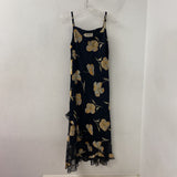 WOMEN'S PARTY DRESS black peach M/44