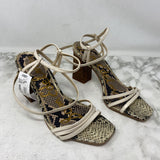 SAM EDELMAN WOMEN'S HEELS reptile print 7