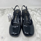NINE WEST WOMEN'S HEELS black 7