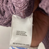 miracle WOMEN'S SWEATER purple S/M