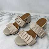 GEOX WOMEN'S SANDALS cream 36.5