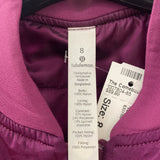 LULULEMON WOMEN'S ACTIVE OUTER magenta 8