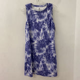 GAIAM WOMEN'S DRESS purple white M