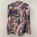 EXPRESS WOMEN'S BLOUSE/SHIRT pink blue S