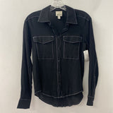 INDUSTRY WOMEN'S BLOUSE/SHIRT black white S