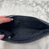 MICHAEL KORS WOMEN'S WALLET/WRISTLET black silver