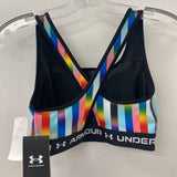 UNDER ARMOUR WOMEN'S ACTIVE BRA colourful stripes M