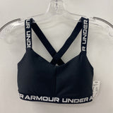 UNDER ARMOUR WOMEN'S ACTIVE BRA black white M