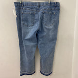 tribal jeans WOMEN'S PLUS BOTTOM blue 18W