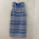 TALBOTS WOMEN'S DRESS blue pink lime 10P
