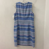 TALBOTS WOMEN'S DRESS blue pink lime 10P