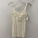 J CREW WOMEN'S TANK/CAMI ivory XS