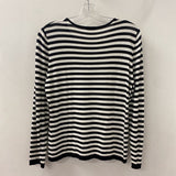GERRY WEBER WOMEN'S SWEATER white black stripe 10/40