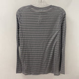 GAP WOMEN'S T-SHIRT grey stripe S