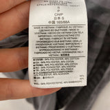 GAP WOMEN'S T-SHIRT grey stripe S