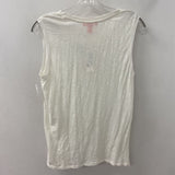 JOE FRESH WOMEN'S TANK/CAMI ivory navy S