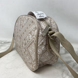 LESPORTSAC WOMEN'S BAG beige white print