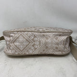 LESPORTSAC WOMEN'S BAG beige white print