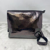 Unbranded WOMEN'S BAG shimmery pewter