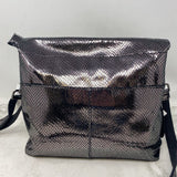 Unbranded WOMEN'S BAG shimmery pewter