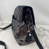 Unbranded WOMEN'S BAG shimmery pewter