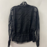 donna karan WOMEN'S BLOUSE/SHIRT black striped M