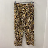 ZARA WOMEN'S PANTS leopard print S