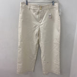 HUDSON WOMEN'S PANTS ivory 16