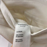 HUDSON WOMEN'S PANTS ivory 16