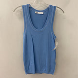 ZARA WOMEN'S TANK/CAMI blue S