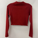 ZARA WOMEN'S TOP red L