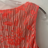 ZARA WOMEN'S TOP bright coral M
