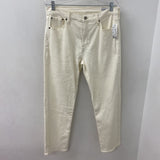 GAP WOMEN'S JEANS cream 12RS