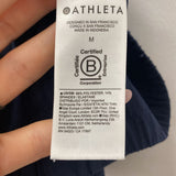 ATHLETA WOMEN'S SHORTS navy M