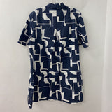 CONTEMPORAINE WOMEN'S DRESS navy white M