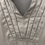 DOLAN WOMEN'S BLOUSE/SHIRT slate navy M