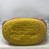 Style & Co WOMEN'S BAG striped straw