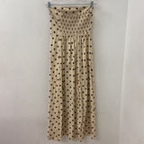 OLIVACEOUS WOMEN'S DRESS beige brown L