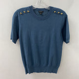 ANN TAYLOR WOMEN'S SWEATER blue M