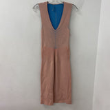 WOMEN'S DRESS salmon blue red M
