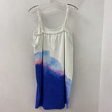 COS WOMEN'S DRESS white blue purple pink S