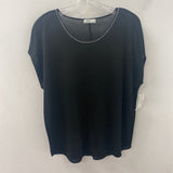 VINCE WOMEN'S T-SHIRT black white S